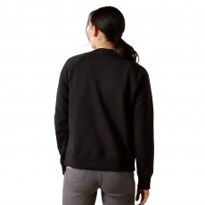 Ariat Women's Rebar Lightweight Fleece Sweatshirt (Black) Ariat Women's Rebar Lightweight Fleece Sweatshirt (Black)