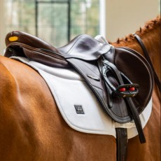 Woof Wear Elite Comfort Plus Close Contact Saddlepad (White)