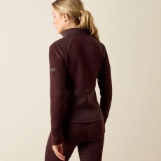 Ariat Womens Skadi Full Zip Sweatshirt (Chocolate Plum) Ariat Womens Skadi Full Zip Sweatshirt (Chocolate Plum)