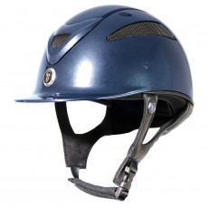 Gatehouse Conquest MKII Riding Hat (Metallic Navy)