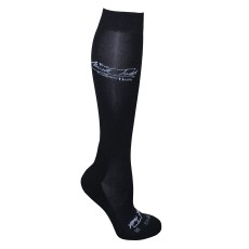 Mark Todd Anti-Bacterial Long Socks (Black)