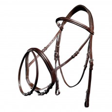 Mark Todd Performance Flash Bridle (Havana)