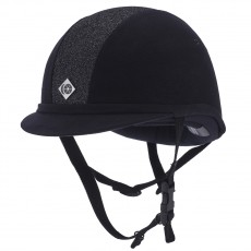 Charles Owen YR8 Sparkly Riding Hat (Navy)