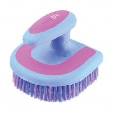 HySHINE Horseshoe Brush (Blue/Pink)