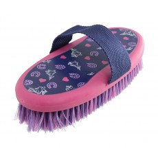 HySHINE Hy Print Body Brush (Navy/Pink)
