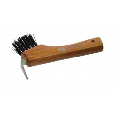 HySHINE Luxury Hoof Pick with Brush (Tan)