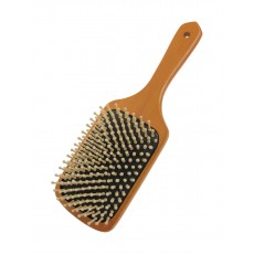 HySHINE Luxury Wooden Mane & Tail Brush (Tan) HySHINE Luxury Wooden Mane & Tail Brush (Tan)
