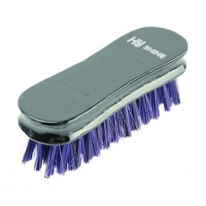 HySHINE Wooden Face Brush (Black/Purple)