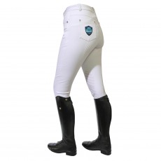 Mark Todd Women's Venus Grip Breeches (White)