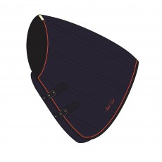 Mark Todd Mediumweight Stable Rug Neck Cover (Navy & Orange)