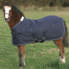 *New Style* Mark Todd LIGHTWEIGHT  PLAID TURNOUT RUG 0g 600d Navy 5'6'' 7'0'' 