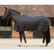 JHL Lightweight Stable Rug (Black & Burgundy)