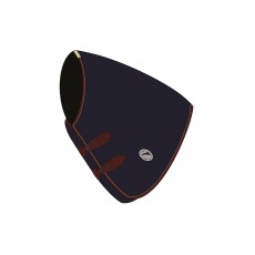JHL Mediumweight Turnout Neck Cover (Navy & Burgundy)