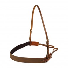 Mark Todd Deluxe Leather Elasticated Breast Girth (Havana)