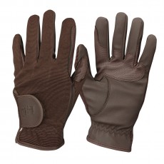 Mark Todd Kid's Super Riding Gloves (Brown)