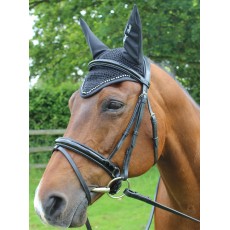 Mark Todd Diamante Fly Veil (Black)