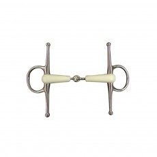 JHL Pro Steel Flexi Eggbutt Full Cheek Snaffle