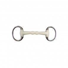 JHL Pro Steel Flexi Mullen Mouth Eggbutt Snaffle