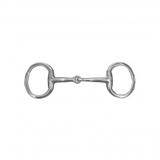 JHL Pro Steel Eggbutt Snaffle