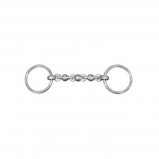 JHL Pro Steel Waterford Loose Ring Snaffle