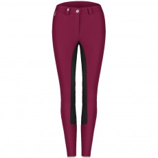 Cavallo Ladies Cosima Grip Art Breeches (Dark Fuchsia/Black)