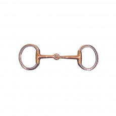 JHL Pro Steel Copper Mouth Eggbutt Snaffle