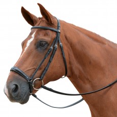 Albion KB Competition Snaffle Bridle with Drop