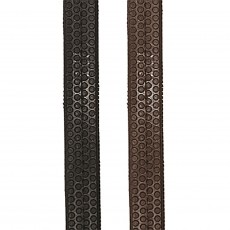 JHL PRO Rubber Grip Reins (Brown)