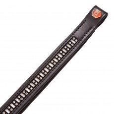 Albion KB Double Dot Dash Swarovski Crystal Browband