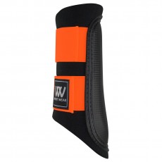 Woof Wear Club Brushing Boot Colour Fusion (Black/Orange)