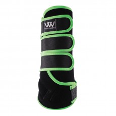 Woof Wear Dressage Wrap Colour Fusion (Black/Lime)