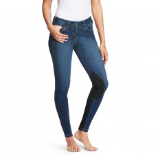 Ariat (Sample) Women's Denim Knee Patch Breech (Indigo)