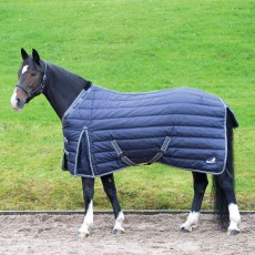 Masta (Clearance) Regal 425g Check Stable Rug (Grey)