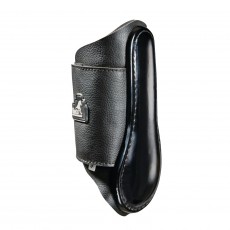Masta Leather Look Neoprene Brushing Boots (Black)