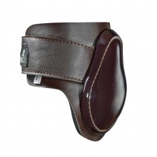 Masta Leather Look Neoprene Fetlock Boots (Brown)