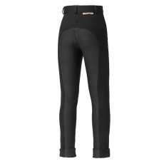 Harry Hall Junior Chester Tex Sticky Bum Breeches (Black)