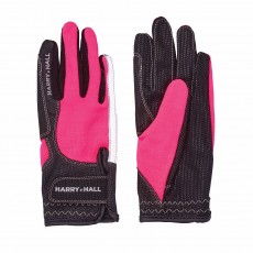 Harry Hall Lockton Riding Gloves (Pink)