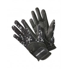 Harry Hall Junior Roxby Reflective Gloves (Black)