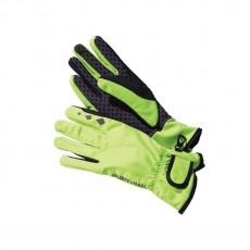 Harry Hall Softshell Riding Gloves (Yellow)