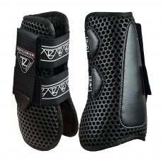 Equilibrium NEW Tri-Zone Open Fronted Tendon Boots (Black)