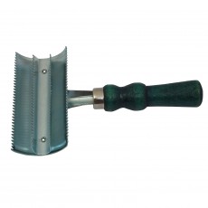Bitz Metal Curry Comb (Junior 4 Bar)