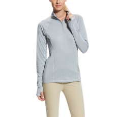 Ariat Women's Lowell 2.0 1/4 Zip (Coastal Gray)