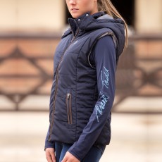 Mark Todd Women's Winter Padded Gilet (Navy)