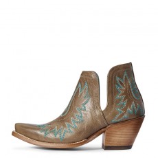 Ariat (Sample) Women's Dixon Short Western Boots (Ash Brown) (Size 4.5)