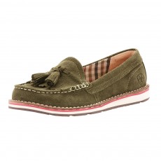 Ariat Women's Tassel Cruiser Shoe (Olive)