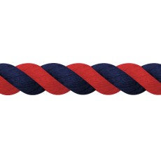 JHL Super Cotton Lead Rope (Navy/Red) JHL Super Cotton Lead Rope (Navy/Red)