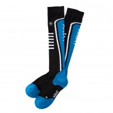 Ariat Women's Tek Slimline Socks (Atomic/Black)