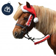 Hy Christmas Santa Rein Sleeves (Set of 2) (Red/White)