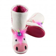 LazyOne Kids Toasty Toez Slippers (Unicorn)