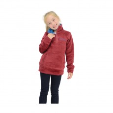 Little Rider Nina Soft Fleece  (Deep Red/Soft Teal)